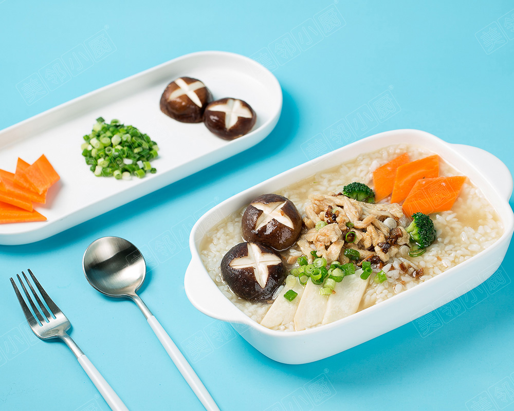 菌菇雞絲湯飯